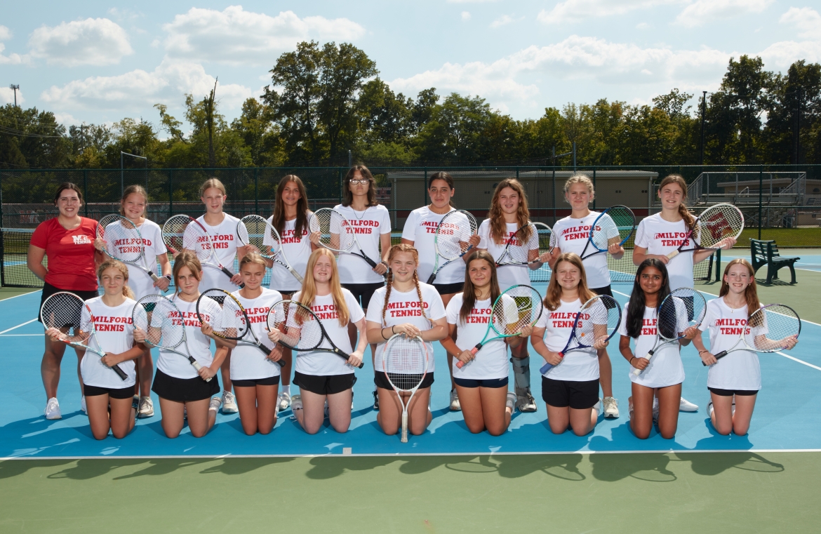 2023-24 JH Girls Tennis Team